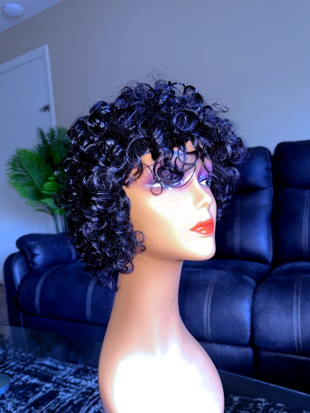 Afro Curly Hair 100% Human – 6 Inch