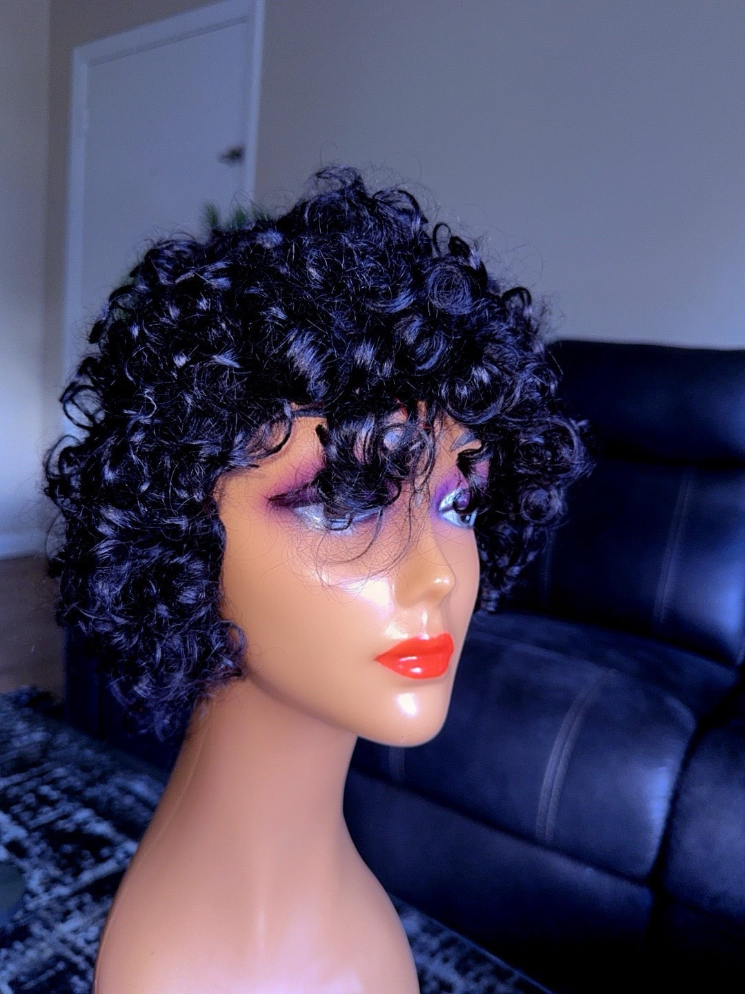 Afro Curly Hair 100% Human – 6 Inch