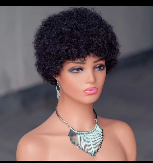Afro Curly Hair 100% Human – 6 Inch