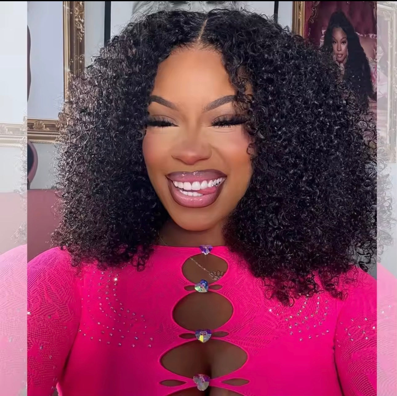 100% Glueless Wigs Human Hair Wigs Ready To Wear Bleached Knots 6x5 Pre Cut HD Transparent Glueless Lace Wigs Kinky Curly